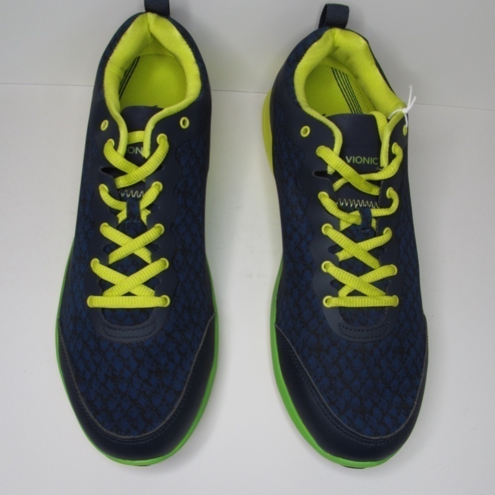 Vionic Python 335/VS025 Navy / Yellow Running Sho… - image 8